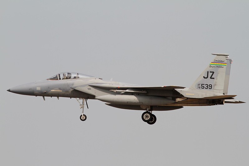 Louisiana ANG F-15s Deploy to RAF Lakenheath  –  July 2013