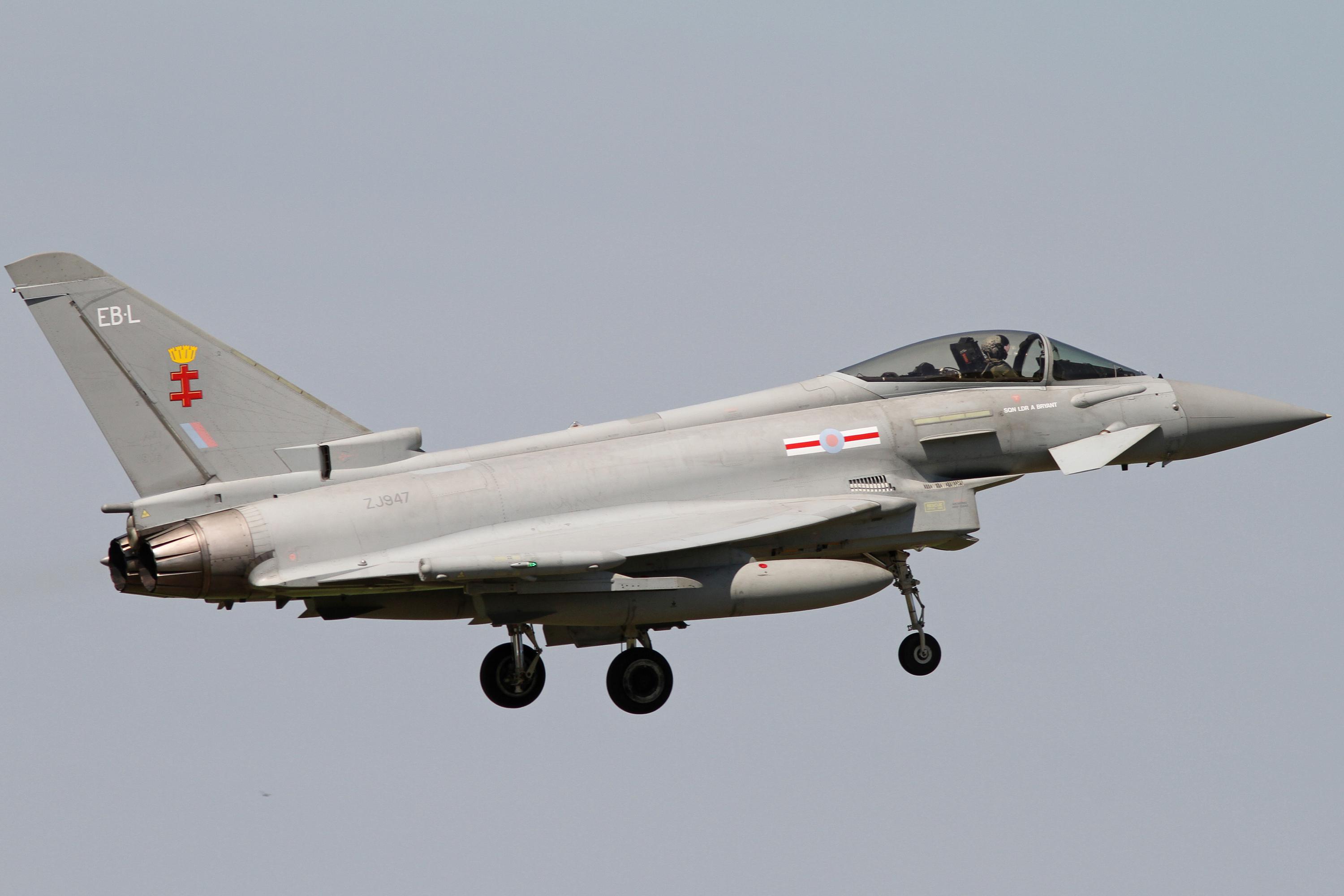 41 Squadron Typhoons  –  RAF Coningsby