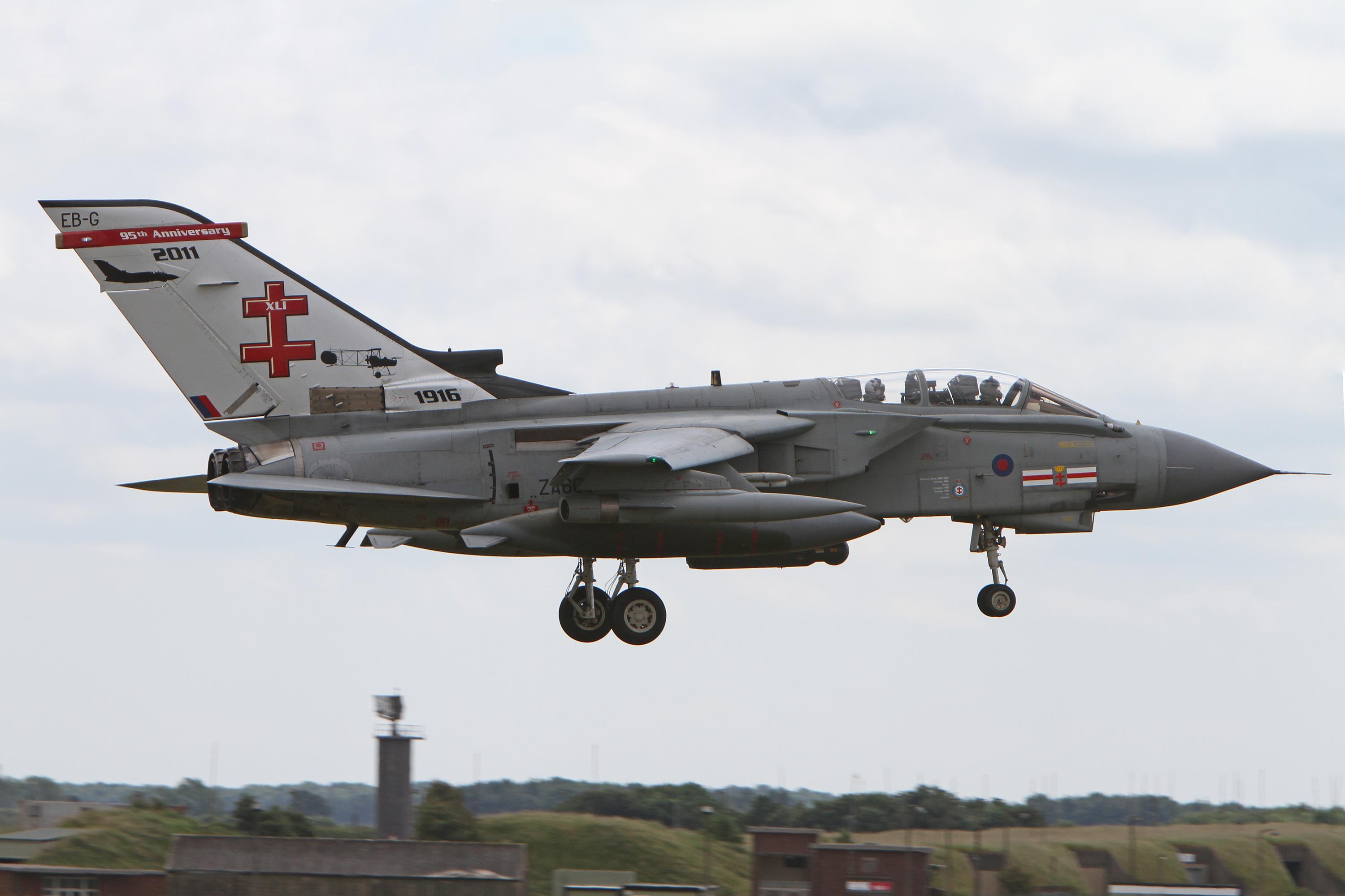 Arrivals For RAF Waddington Airshow 2014 (Part1)